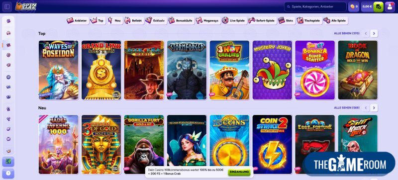 Neueste Spiele im Casino