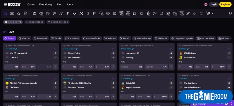 Woolbet Screenshot