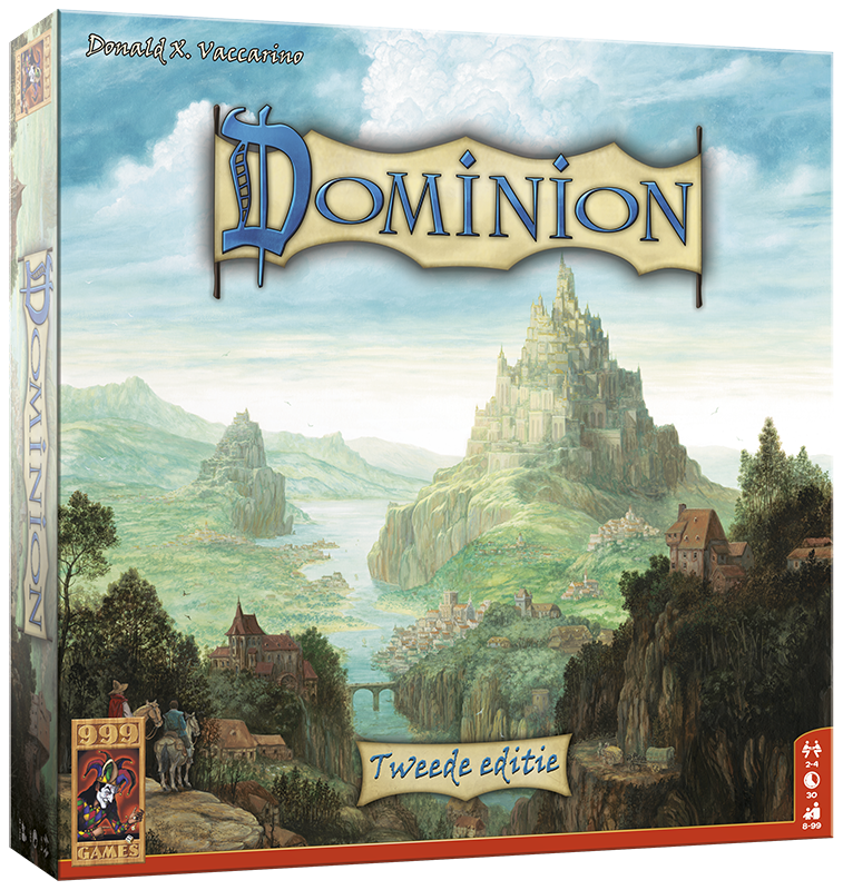 Dominion deckbuilding kaartspel van 999 Games