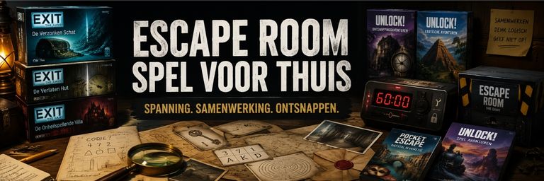 Escape room spel voor thuis