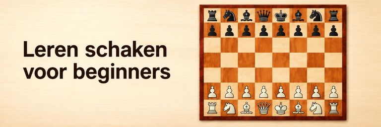 Leren schaken voor beginners